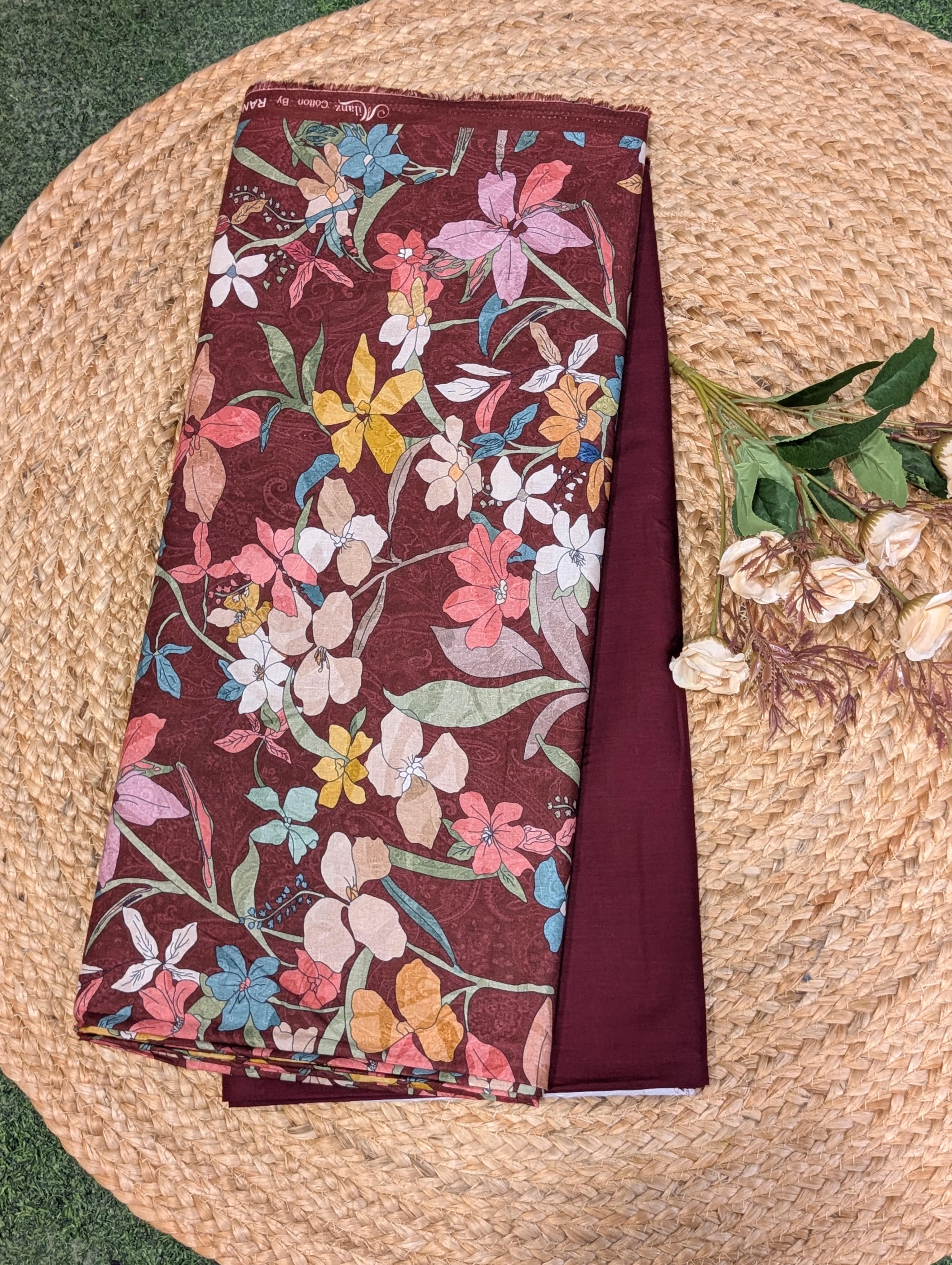 Matching Printed Suits