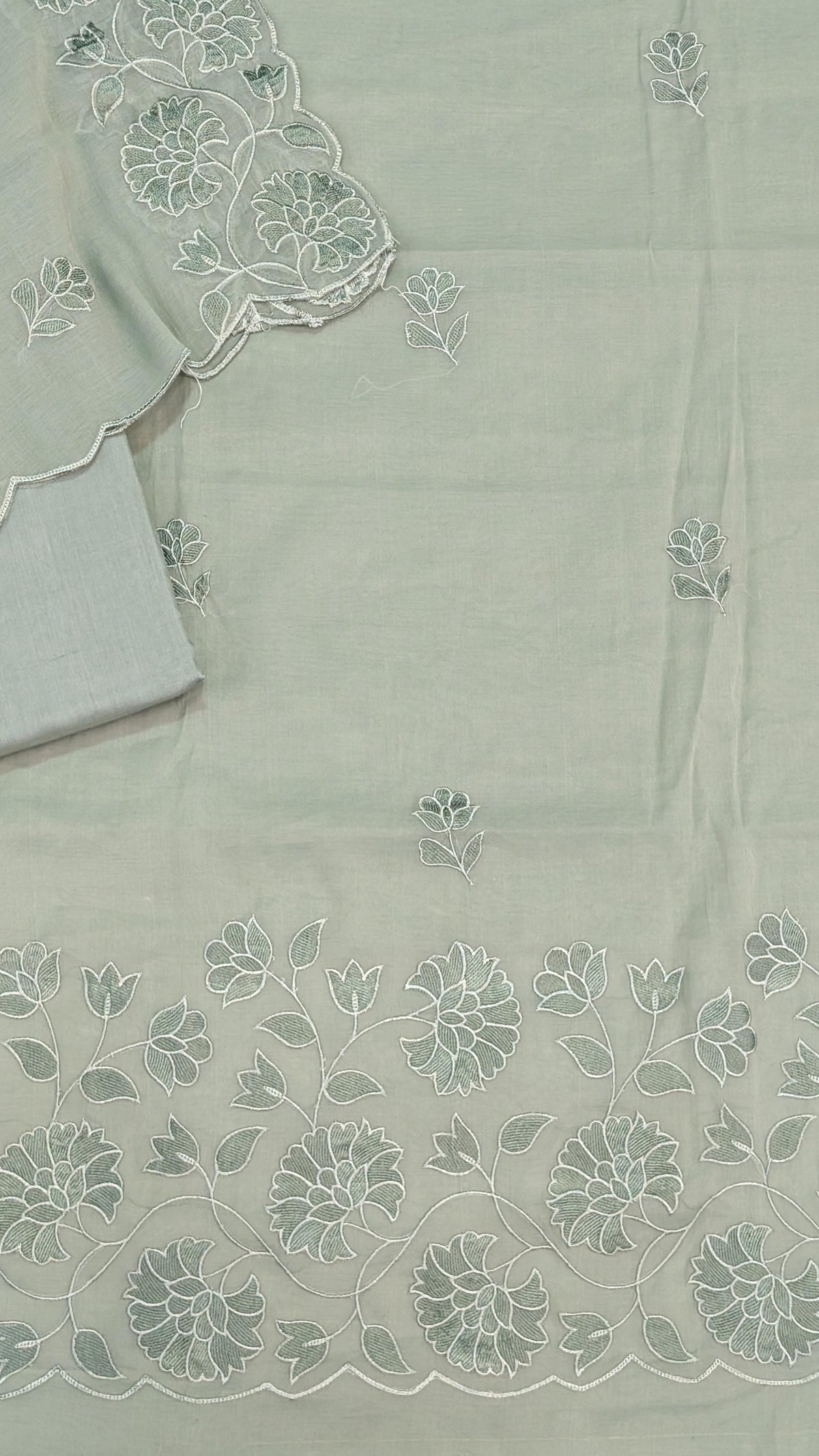 Pure chanderi suit