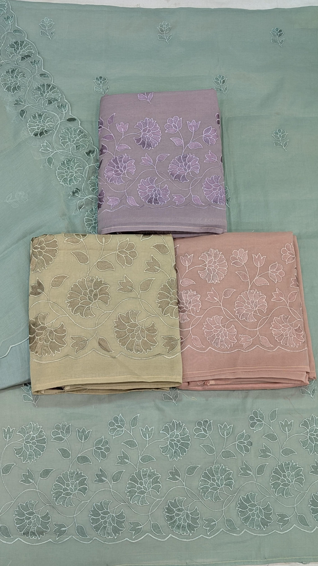 Pure chanderi suit