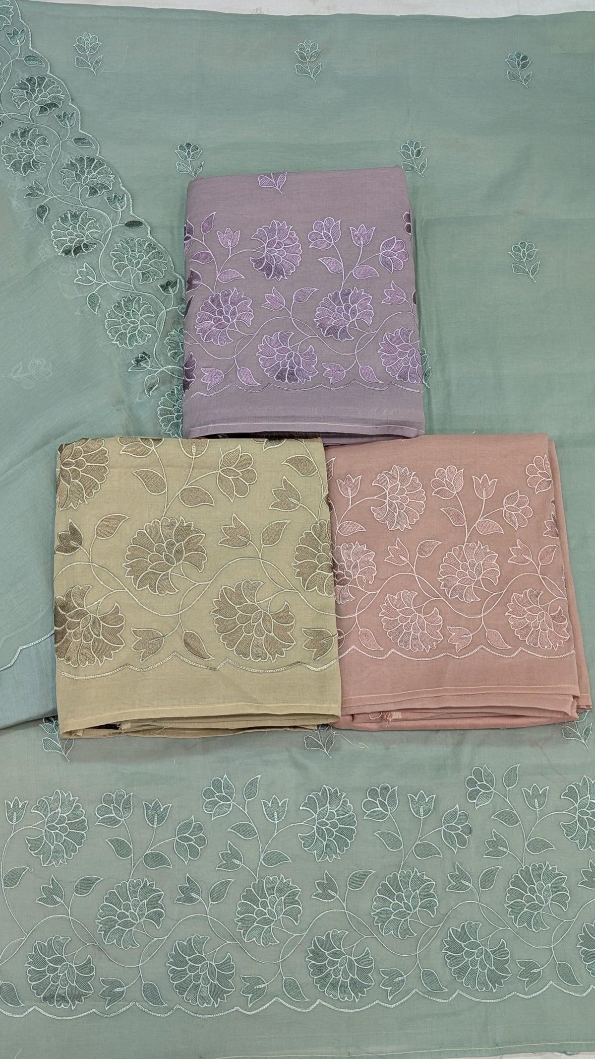 Pure chanderi suit