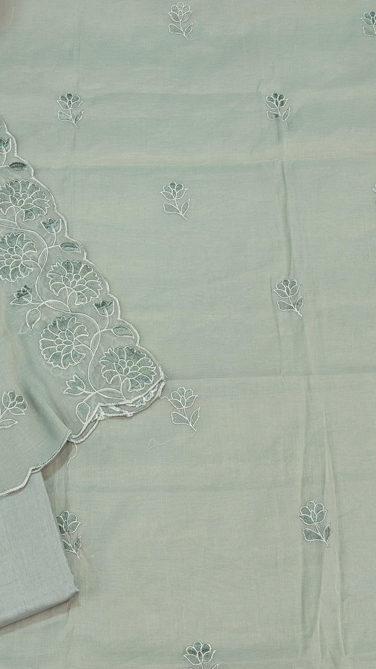 Pure chanderi suit