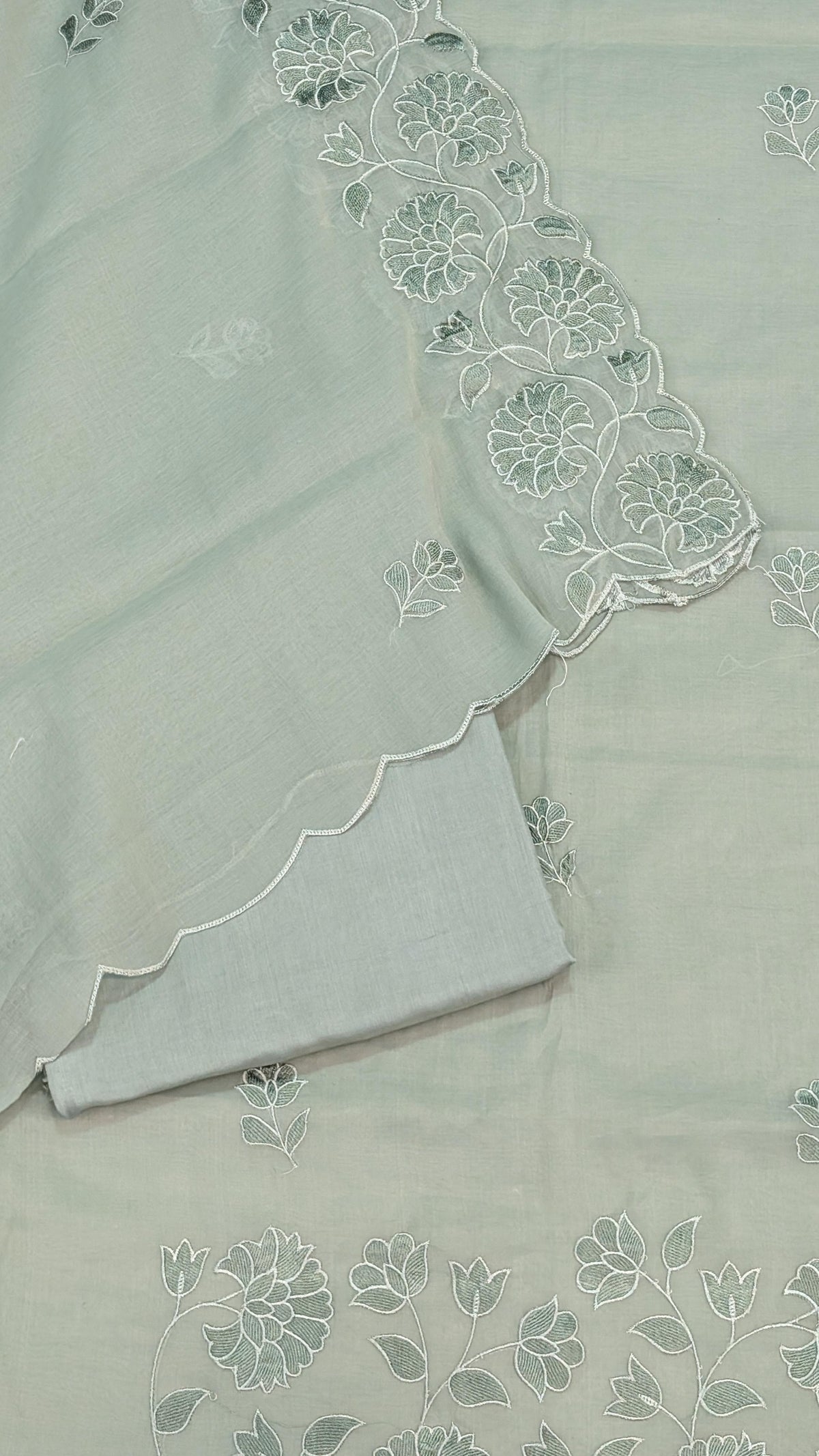 Pure chanderi suit