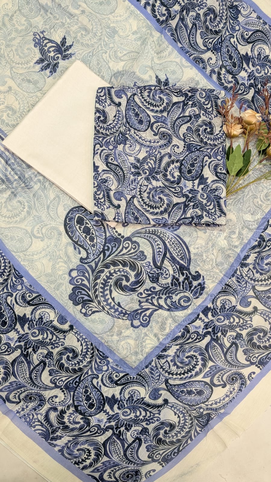 Mul Chanderi Linen