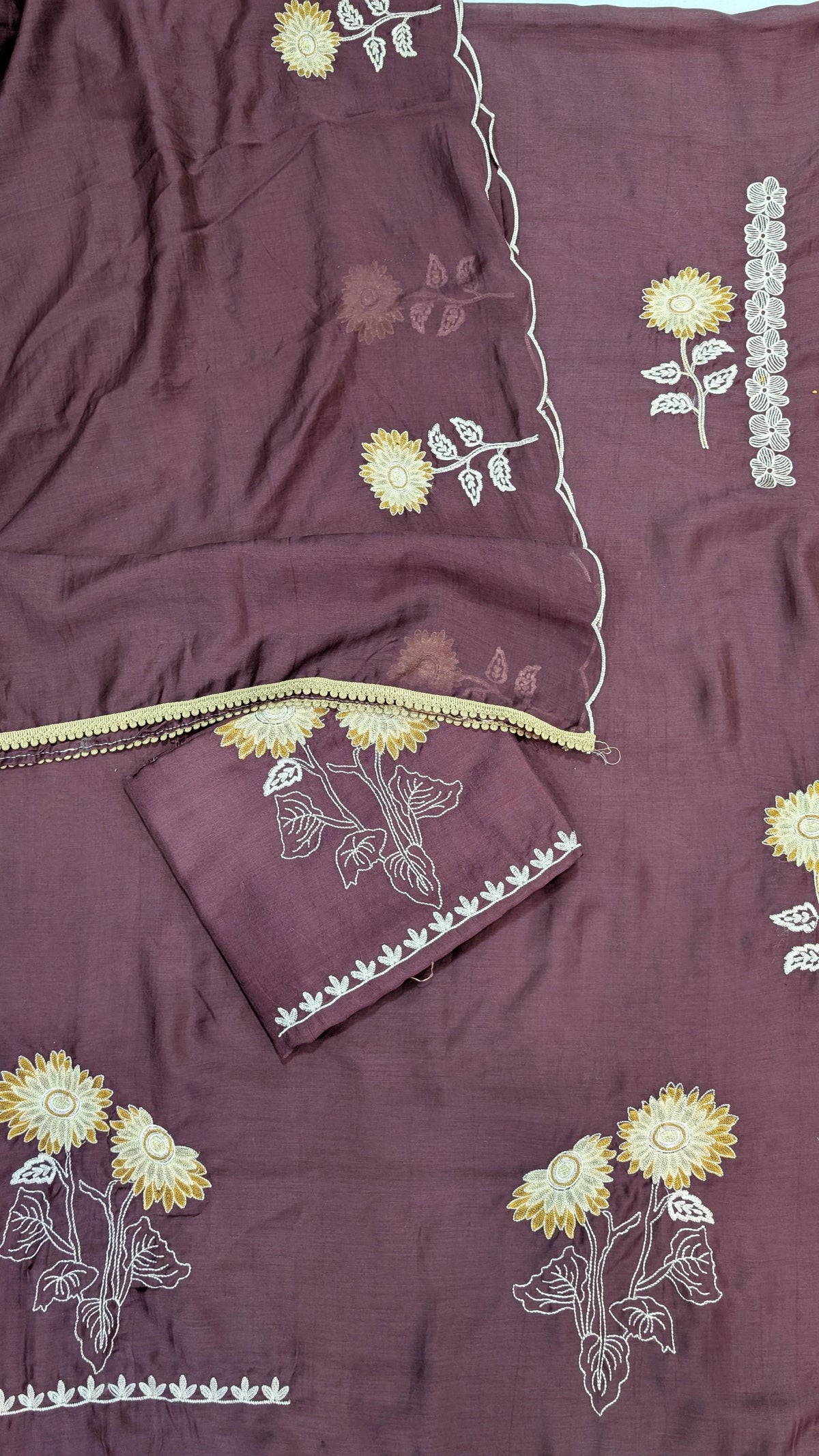 Mul Chanderi Suit