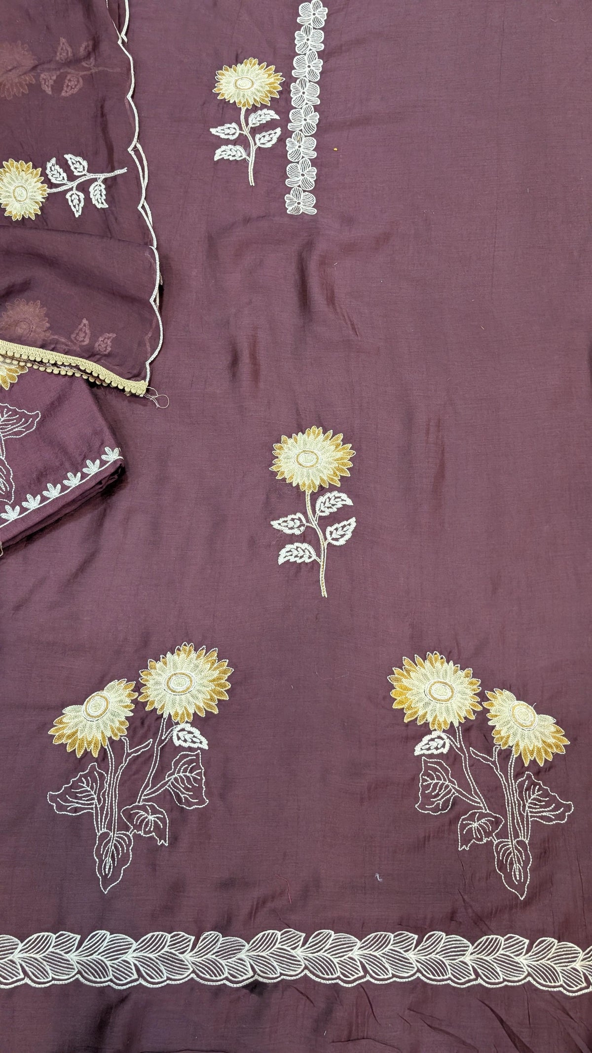 Mul Chanderi Suit