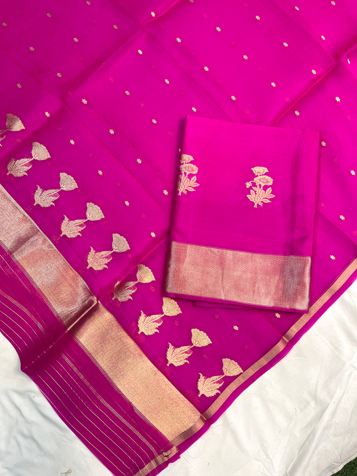 Pure Banarasi Raw Silk