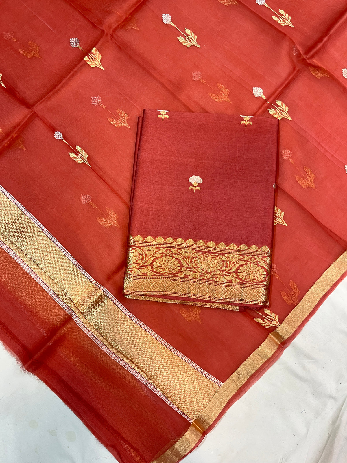 Pure Banarasi Raw Silk