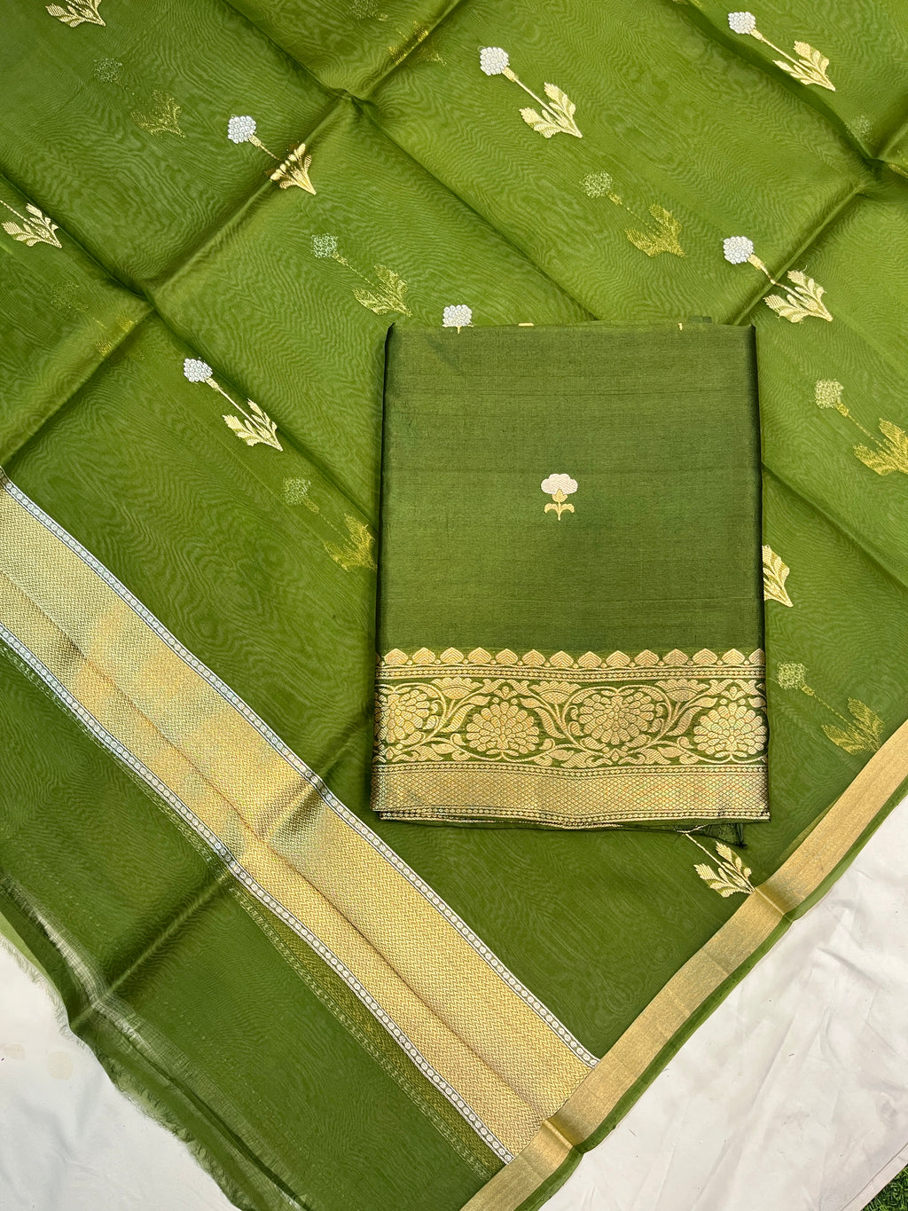 Pure Banarasi Raw Silk