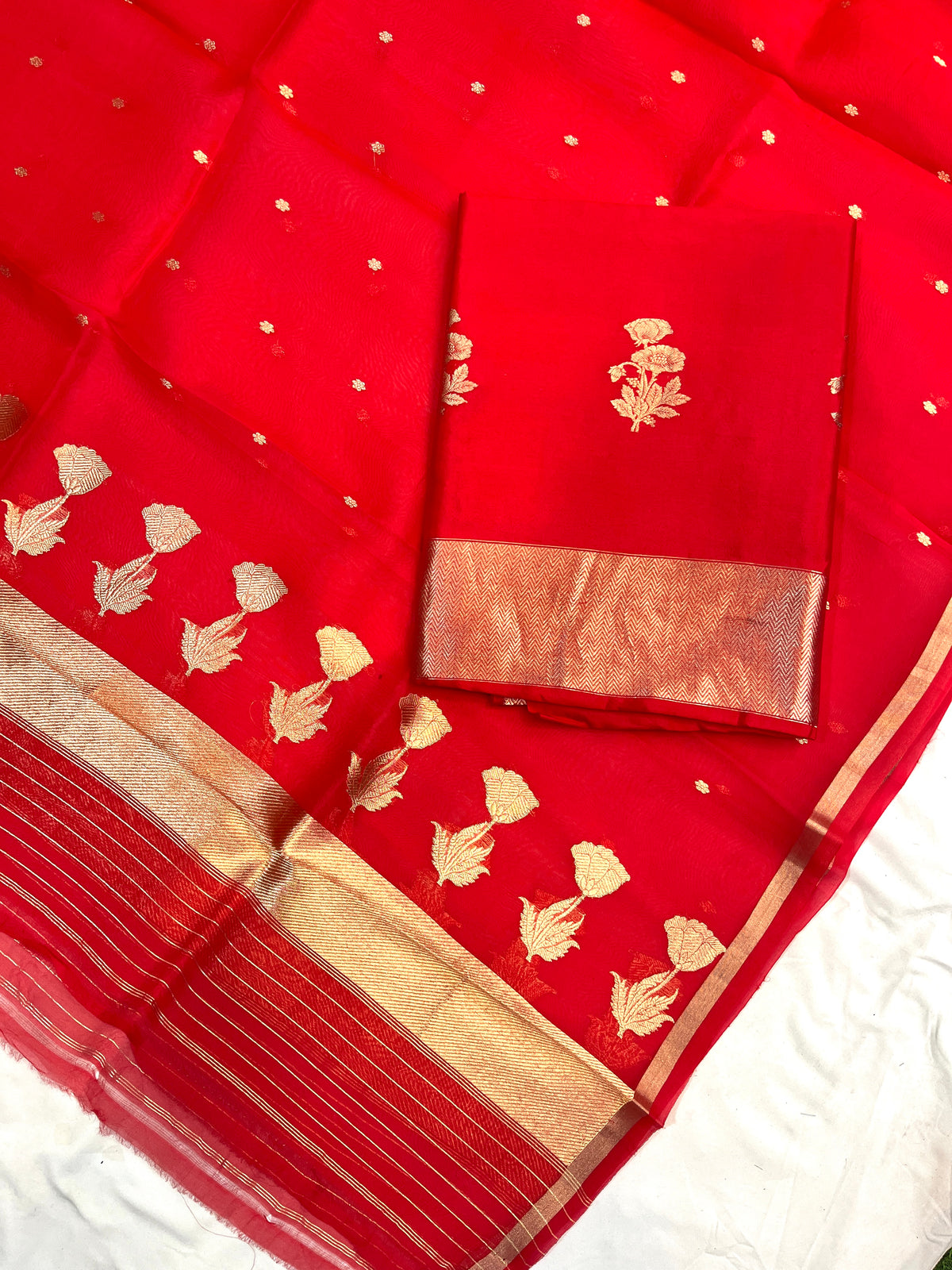 Pure Banarasi Raw Silk